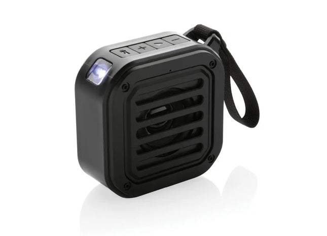 Sunwave 3W Solarbetriebener Kabelloser Lautsprecher - RCS Kunststoff, Schwarz TK Gruppe® Grosshandel 