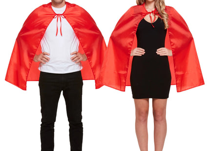 Superhelden-Kostüm für Erwachsene in Rot, Einheitsgröße – Verkleidung für Partys TK Gruppe® Grosshandel 