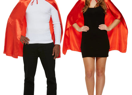 Superhelden-Kostüm fürs Leben, Rot, Deluxe-Dekoration – Ideal für Karneval & Fasching TK Gruppe® Grosshandel 