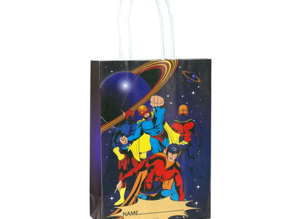 Superhelden-Tragetasche mit Griff, 14x21x7 cm, Kinder-Geschenkbox TK Gruppe® Grosshandel 