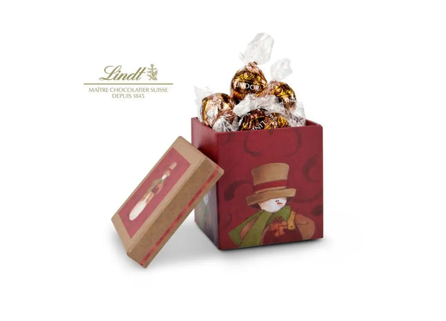 Süßer Schneemann Geschenkset - Winterliche Naschereien in festlicher Verpackung TK Gruppe® Grosshandel 