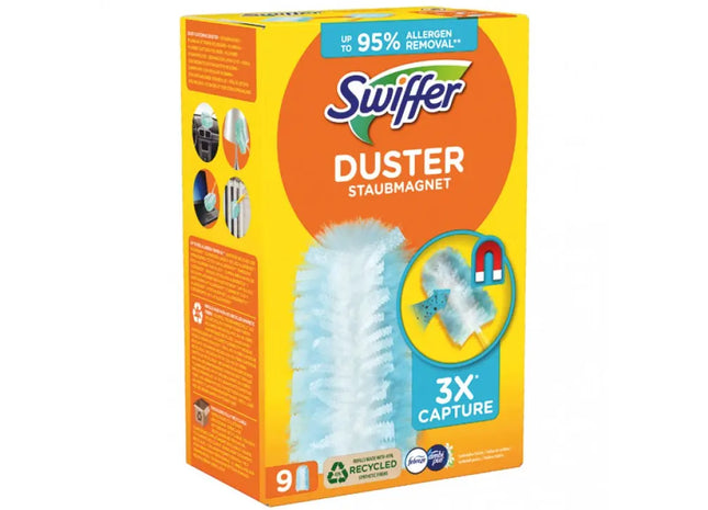 Swiffer Dust Magnet Nachfüllpack 9 Tücher mit Febreze – Frische Reinigung TK Gruppe® Grosshandel 
