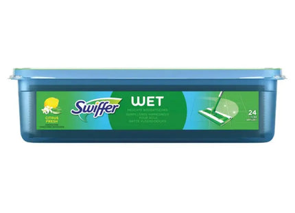Swiffer Feuchttücher Nachfüllpack, 24 Stück – Schnelle & gründliche Bodenreinigung TK Gruppe® Grosshandel 