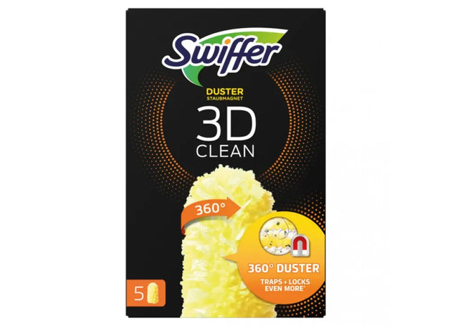 Swiffer Staubmagnet 360° Nachfüllpack - 5 elektrostatische Tücher für Rundumreinigung TK Gruppe® Grosshandel 