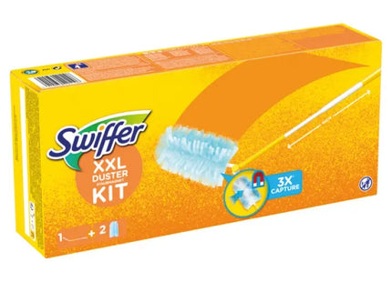 Swiffer Staubmagnet XXL Starterset + 2 Tücher – Großflächige Reinigung TK Gruppe® Grosshandel 