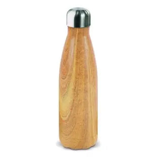Swing Holz Edition Trinkflasche, 500ml - Natürliches Holzdesign TK Gruppe® Grosshandel 