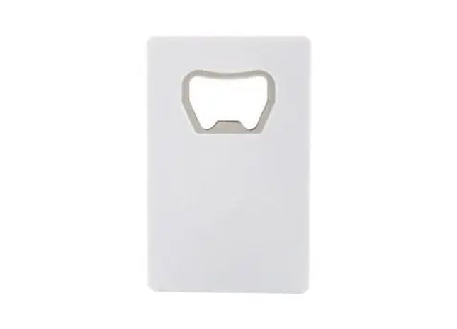 Swipe Flaschenöffner in Weiß – Schlank & Modern, Ideal für Zuhause und Parties, 100mm TK Gruppe® Grosshandel 