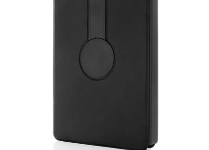 Swiss Peak 2-in-1 Notizbuch & kabelloses Ladepad aus RCS rPU - Schwarz TK Gruppe® Grosshandel 