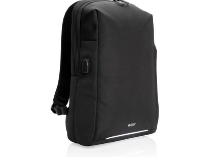Swiss Peak AWARE™ RFID & USB-A Laptop-Rucksack, Sicher, Schwarz TK Gruppe® Grosshandel 