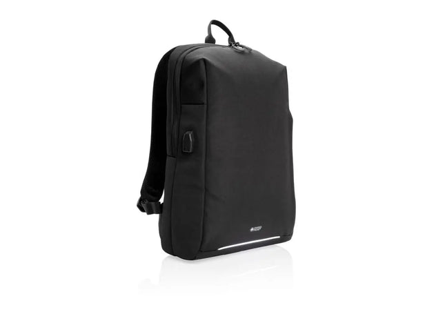 Swiss Peak AWARE™ RFID & USB-A Laptop-Rucksack, Sicher, Schwarz TK Gruppe® Grosshandel 
