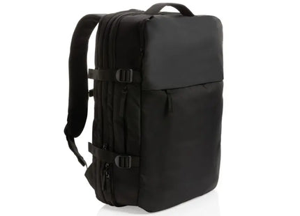 Swiss Peak AWARE™ RPET 15.6 Expandierbarer Wochenend-Rucksack – Schwarz TK Gruppe® Grosshandel 