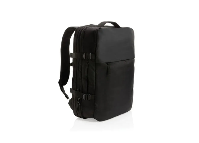 Swiss Peak AWARE™ RPET 15.6 Expandierbarer Wochenend-Rucksack – Schwarz TK Gruppe® Grosshandel 