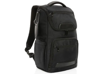 Swiss Peak AWARE™ RPET Voyager 15.6 Laptop-Rucksack, Schwarz TK Gruppe® Grosshandel 