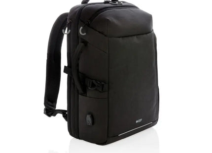 Swiss Peak AWARE™ XXL RPET Wochenend-Reiserucksack – Schwarz TK Gruppe® Grosshandel 