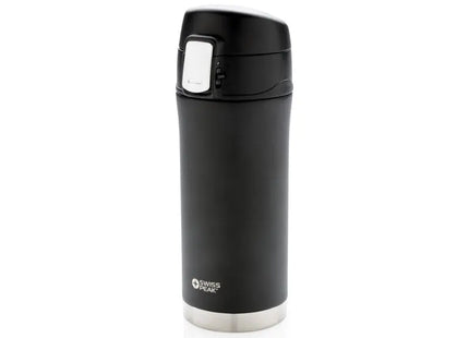 Swiss Peak Elite Kupfer Vakuum Becher - Schwarz - Doppelwandiger Thermobecher aus Edelstahl TK Gruppe® Grosshandel 