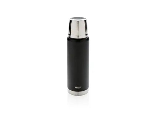 Swiss Peak Elite Kupfer-Vakuum Isolierflasche, 500 ml - Tiefschwarz TK Gruppe® Grosshandel 