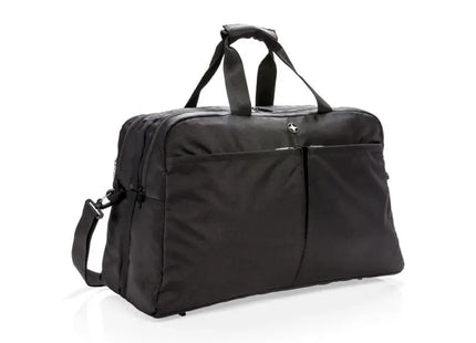 Swiss Peak RFID-sichere Wochenendtasche, Kofferöffnung, Schwarz TK Gruppe® Grosshandel 