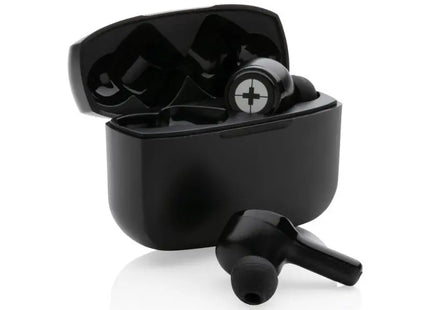 Swiss Peak TWS ANC Ohrhörer - Aktive Geräuschunterdrückung, Schwarz TK Gruppe® Grosshandel 