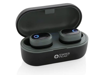 Swiss Peak TrueWireless In-Ear Kopfhörer - Tiefschwarz TK Gruppe® Grosshandel 