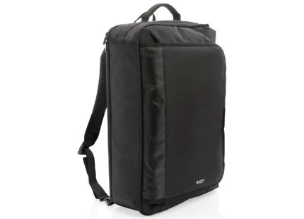 Swiss Peak Wandelbarer Rucksack, Umweltfreundlich - Vielseitig - Schwarz TK Gruppe® Grosshandel 