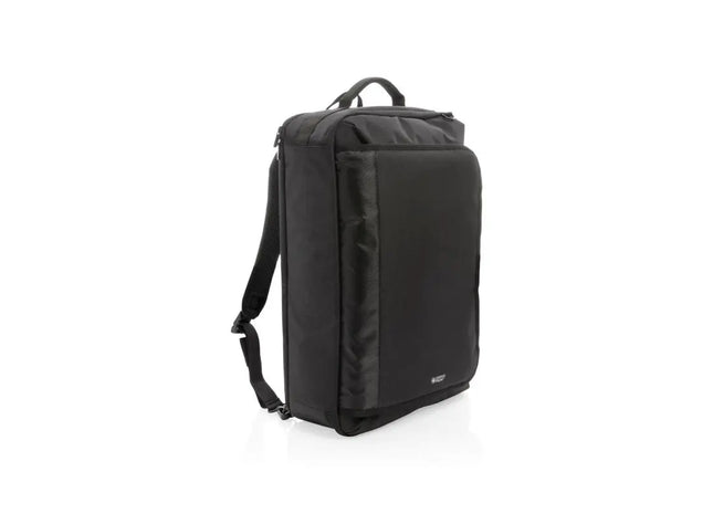 Swiss Peak Wandelbarer Rucksack, Umweltfreundlich - Vielseitig - Schwarz TK Gruppe® Grosshandel 