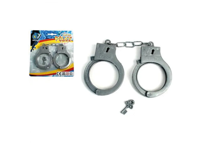 Synthetic Cuffs with Unlocking Device on Display Card TK Gruppe® Grosshandel 