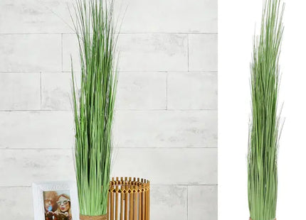 Synthetisches Großes Grasbüschel mit Naturjute-Schnur, L, 5x86cm TK Gruppe® Grosshandel 