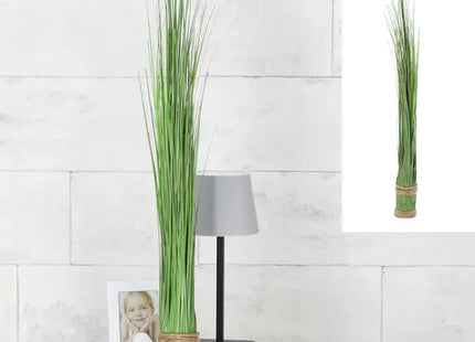 Synthetisches Mittelgroßes Grasbündel mit Juteseil, M, 5x62cm TK Gruppe® Grosshandel 