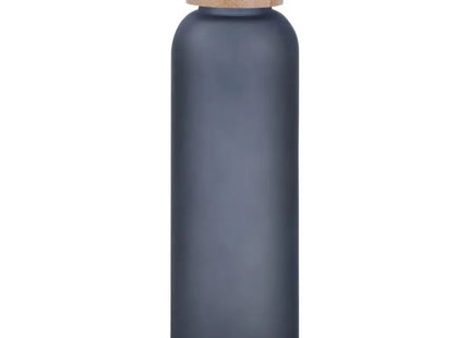 TAKE FROSTY Schwarze Glasflasche - Modern & Minimalistisch für Unterwegs TK Gruppe® Grosshandel 