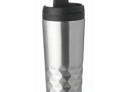 TAMPAS Edelstahl Trinkbecher 280 ml – Mattsilberner Becher für den Alltag TK Gruppe® Grosshandel 
