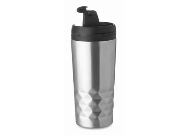TAMPAS Edelstahl Trinkbecher 280ml - Mattsilbernes Finish TK Gruppe® Grosshandel 