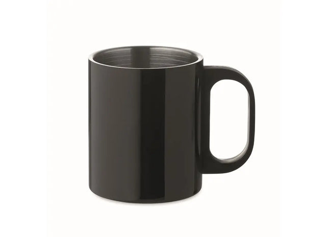 TANISS Doppelwandiger Becher 300ml in Schwarz: Modern & Isolierend TK Gruppe® Grosshandel 