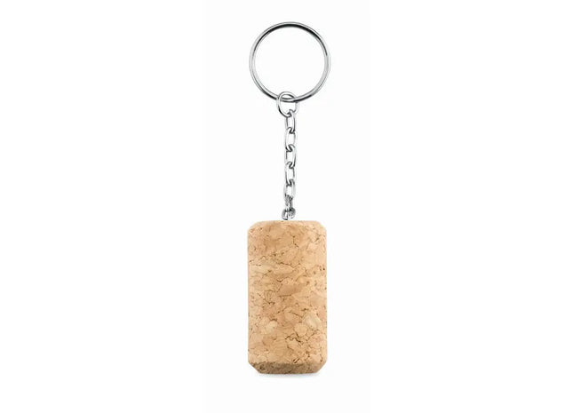 TAPON Schlüsselring mit Weinflaschenkorken - Beige TK Gruppe® Grosshandel 