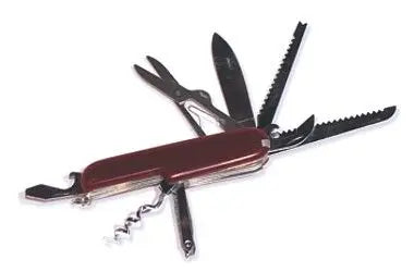 TASCHENMESSER : Vielseitiges Taschenmesser - Multifunktionales Klappmesser für verschiedene Anwendungen TK Gruppe® Grosshandel 