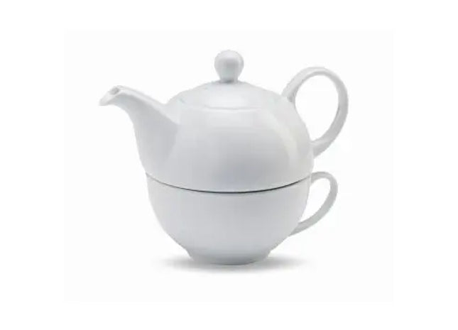 TEA TIME 400ml Tee-Set in Weiß: Genussvolle Teestunden TK Gruppe® Grosshandel 