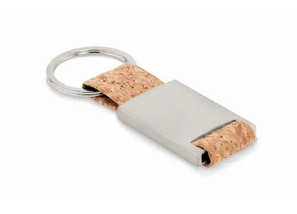 TECH CORK Schlüsselring aus Kork, Beige, Modern & Robust TK Gruppe® Grosshandel 
