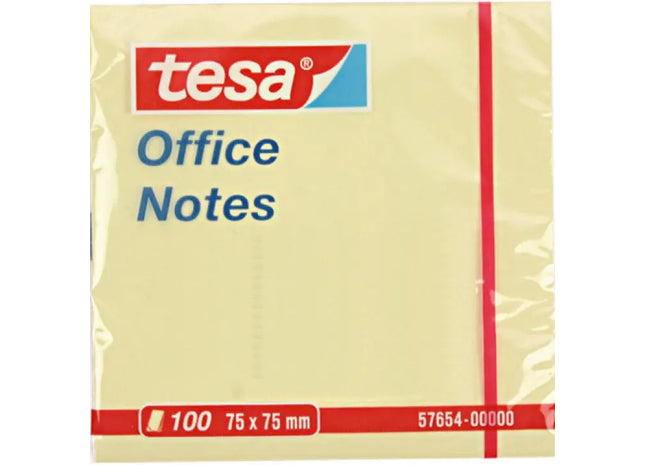 TESA Haftnotizen 75x75mm, Office Notes, 100 Blatt für Büroorganisation TK Gruppe® Grosshandel 