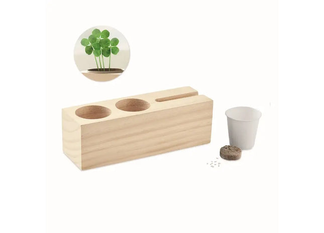 THILA Pflanzen-Organizer-Set aus Holz – Praktische und stilvolle Aufbewahrung TK Gruppe® Grosshandel 