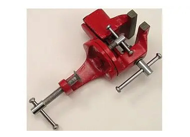 TISCH SCHRAUBSTOCK DREHB.: Robuster Tisch Schraubstock mit Drehbasis | Hochwertige Werkbank-Zwinge mit Drehfunktion | Präzise Tischklemme für vielseitige Anwendungen TK Gruppe® Grosshandel 