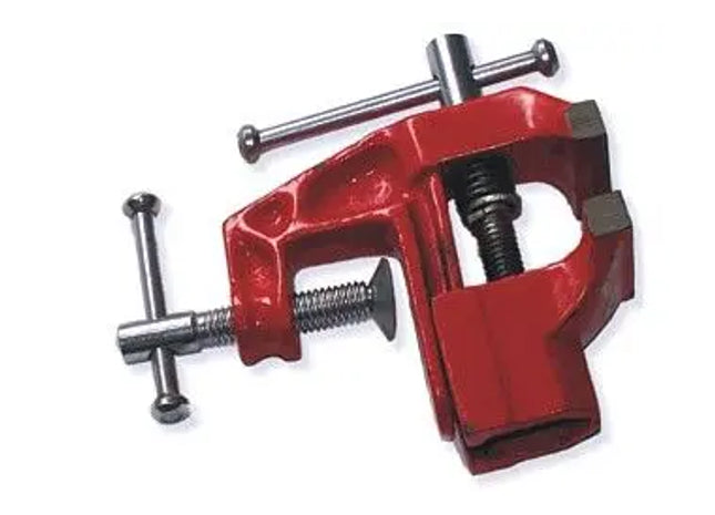 TISCH SCHRAUBSTOCK: Robuster Tisch Schraubstock | Hochwertige Werkbank Zwinge | Präzise Tischklemme für Werkstatt TK Gruppe® Grosshandel 