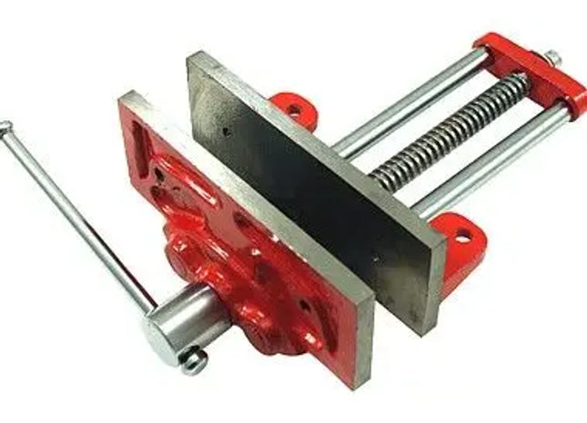 TISCHLERSCHRAUBSTOCK: Hochwertiger Tischler-Schraubstock | Robuste Werkbank-Zwinge | Präzise Spannvorrichtung für Holzarbeiten TK Gruppe® Grosshandel 