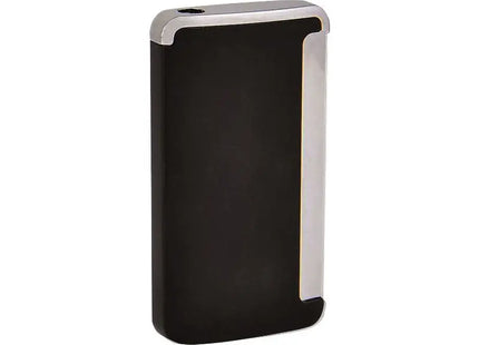 TOM Metall-Feuerzeug EB-050 - Stilvoll in mattem Schwarz TK Gruppe® Grosshandel 