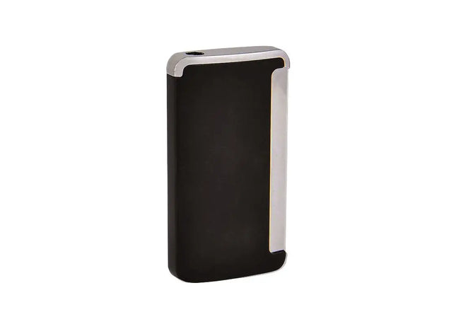 TOM Metall-Feuerzeug EB-050 - Stilvoll in mattem Schwarz TK Gruppe® Grosshandel 