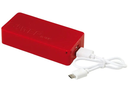 TOP ENERGY Powerbank - Leistungsstark & Auffällig Rot TK Gruppe® Grosshandel 
