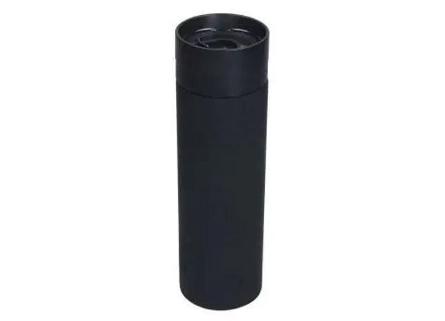 TORONTO 450 ml Doppelwandige Isolierflasche, Hochwertig - Tiefschwarz TK Gruppe® Grosshandel 