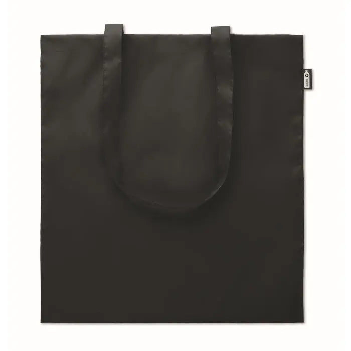 TOTEPET RPET Einkaufstasche 190T, robust & leicht, schwarz TK Gruppe® Grosshandel