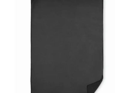 TOWGO Schwarzes Golfhandtuch aus recyceltem PET: Umweltfreundlich und funktional TK Gruppe® Grosshandel 