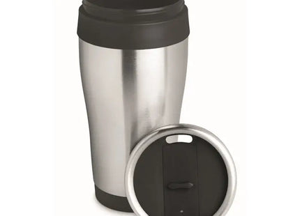 TRAM Edelstahl Trinkbecher 455 ml – Robuster Becher in Schwarz TK Gruppe® Grosshandel 