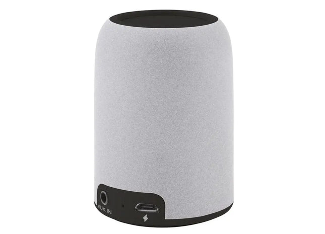 TRAVEL SOUND Mobiler Lautsprecher in Grau-Schwarz – Bluetooth-fähig TK Gruppe® Grosshandel 