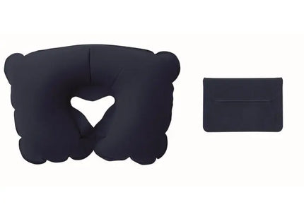 TRAVELCONFORT Nackenkissen in Blau – Ultimativer Komfort für Unterwegs TK Gruppe® Grosshandel 